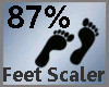 Feet Scaler 87% M A