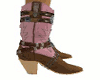 John Deer Pink Boots