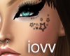 Iv-Face Star Tattoos