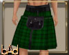 Kilt Green Plaid Bag