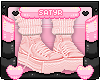 Pink Sneakers+Socks