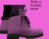 Pink N Black Boots