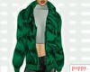 Emerald puffer jacket