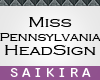 SK| Miss Pennsylvania