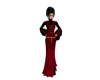 Medieval Red/Black Dress