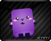 *J Purple Furry Monster