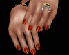 (KUK)Hands W/Nails coral