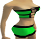 Very sexy green 2 piece