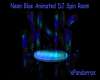Neon Blue Ani DJ Spin