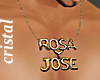 colgante Rosa y Jose