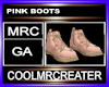 PINK BOOTS