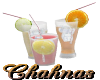 Cha` Fruit Drinks
