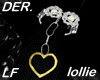 xo}Dangle heart Brac LF
