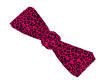 Pink Leopard Bow (L)