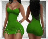 Mini Dress Green RL