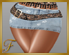 F: Skirt Jeans Leopard