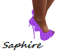 Sparkles N Purple Heels