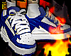blue lightning sneakers
