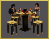 xRx Coco Gold Club Table