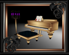 Golden Grand Piano
