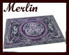 purple celtic rug