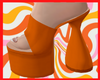 B|Janis Orange Heels ✿
