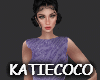 Purple leo dress