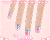 ✧.° babydoll nails