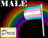 Pride Mouth Flag 5 (M)