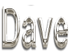 Dave - name sticker