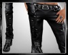 Leather Black Pant-Boot