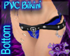 PVC Blue Bikini Bottom