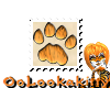 ~Oo Tiger Paw Stamp