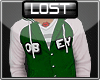 L|Green Obey Var. Jacket