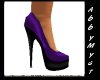 A.M. High Heels-Purple