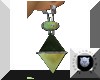 AO~Green Drop earrings