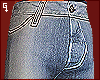 g. Flamed Bottoms Jeans