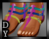 DY* Rainbow Sandals
