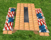S! 4th July Picnic Table