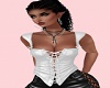 Laced Corset-White