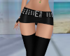 Black Mini Skirt Rl