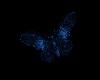 Papillon 3 D blu