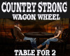 CountryStrong WagonTable