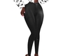 Leather LV Leggings B/W