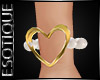 |E! Gold Heart Bracelet