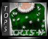 - Sweater - Green Santa