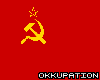 Soviet Flag Rug Wall