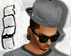 V/ Plain Gray T Shirt