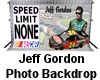 Jeff Gordon Backdrop