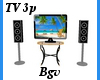 TV & Stand 3p